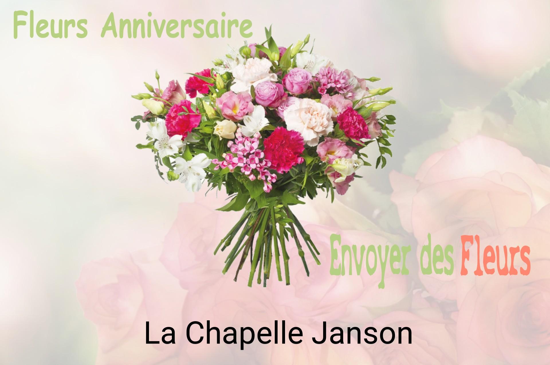 Bouquet de fleurs d’anniversaire livré à La Chapelle-Janson